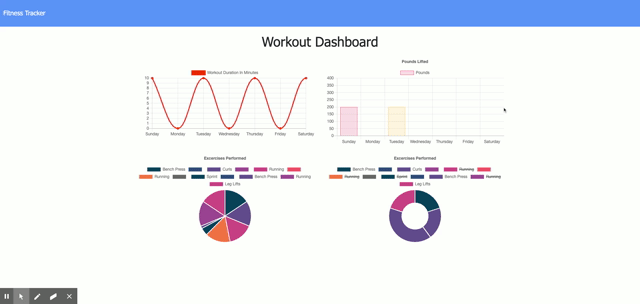 preview of Fitness Tracker