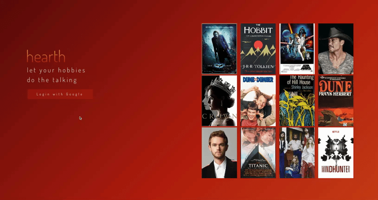 preview of Hearth App